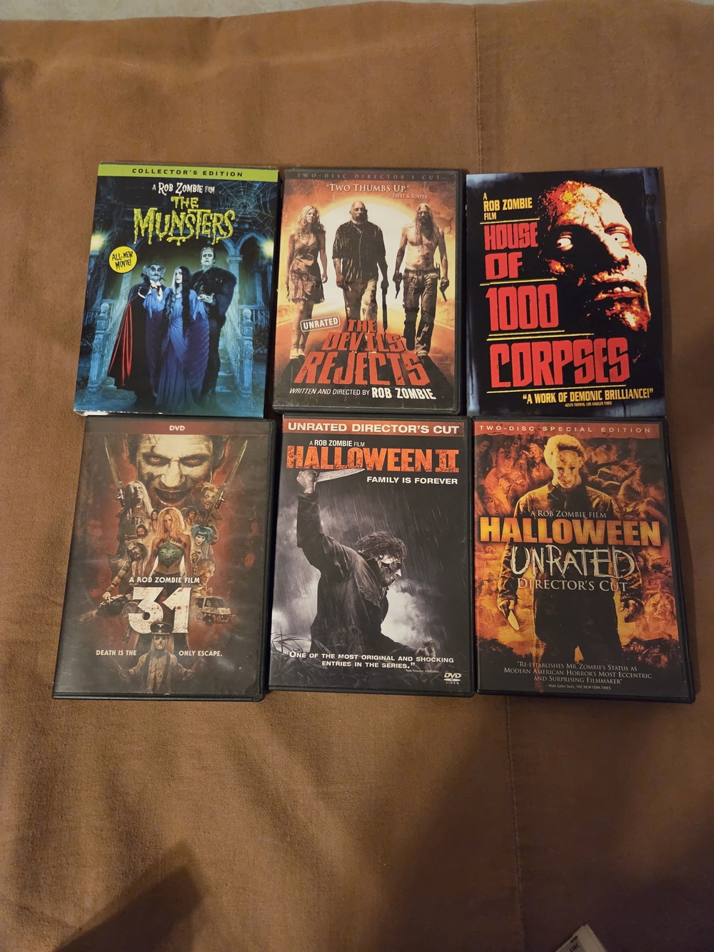 Rob Zombie DVD Collection